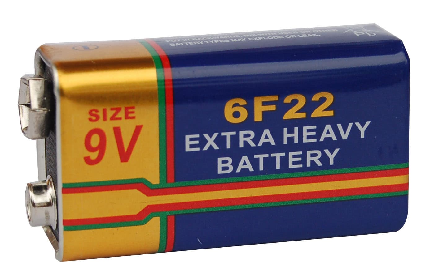 super heavy duty battery 6F22 9V _ Carbon Zinc battery